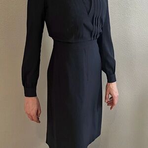 Tory Burch Classic Black Long Sleeve Dress